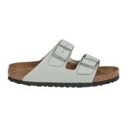 Platte Sandalen Birkenstock , Gray , Dames