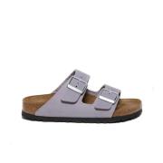 Verstelbare Band Arizona Sandaal in Lilac Birkenstock , Purple , Dames