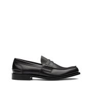 Zwarte platte schoenen voor dames Church's , Black , Heren