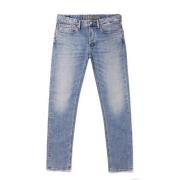 Blauwe Slim Fit Jeans met Authentieke Uitstraling Denham , Blue , Here...