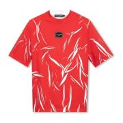 Carretto print T-shirt Dolce & Gabbana , Red , Heren