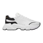 Daymaster Leren Sportschoenen Dolce & Gabbana , White , Heren