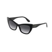 Stijlvolle zonnebril met grijs ombre patroon Dolce & Gabbana , Black ,...