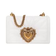 ‘Devotion Medium’ schoudertas Dolce & Gabbana , White , Dames