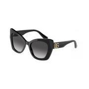 Cat Eye Zonnebril voor Dames Dolce & Gabbana , Black , Dames