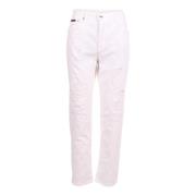 Stijlvolle laaghangende skinny jeans Dolce & Gabbana , White , Dames