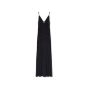 Maxi slipjurk Dolce & Gabbana , Black , Dames