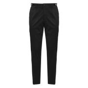 Zwarte Chino`s van Stretchkatoen Dolce & Gabbana , Black , Heren