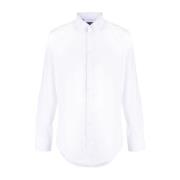 Wit Katoenen Overhemd - Klassieke Pasvorm Dolce & Gabbana , White , He...