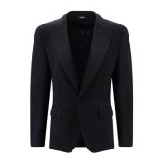 Luxe Tuxedo Jas Dolce & Gabbana , Black , Heren