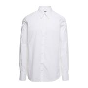 Stijlvol Wit Katoenen Overhemd Dolce & Gabbana , White , Heren