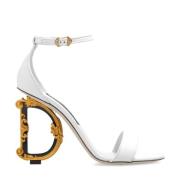 Sandalen met hak Dolce & Gabbana , White , Dames