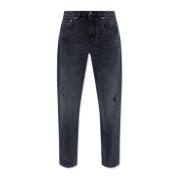 Jeans met vintage-effect Dolce & Gabbana , Gray , Dames