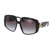 Sensuele zonnebril met metalen details Dolce & Gabbana , Black , Unise...