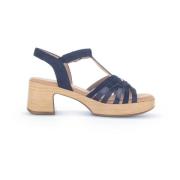 Lichtgewicht Hoge Hak Sandalen Gabor , Blue , Dames