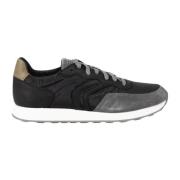 Sneakers met ronde neus Geox , Black , Heren