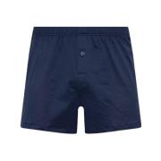 Katoenen boxershorts Hanro , Blue , Heren