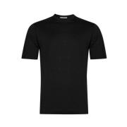 T-Shirt John Smedley , Black , Heren