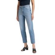 Stijlvolle Jeans voor Mannen en Vrouwen Lee , Blue , Dames