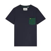 T-Shirts Lyle & Scott , Blue , Heren