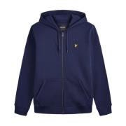 Zip door hoodie Lyle & Scott , Blue , Heren