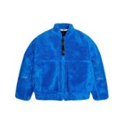 Fleece Bomberjack Rains , Blue , Heren