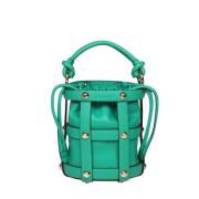 Emerald Ss23 Bucket Bag Rugzak Salvatore Ferragamo , Green , Dames