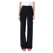 Stijlvolle Broek Look 61 Salvatore Ferragamo , Black , Dames