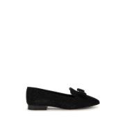 Stijlvolle Mocassini Loafers voor Vrouwen Salvatore Ferragamo , Black ...