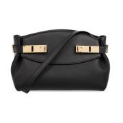 ‘Hug’ schoudertas Salvatore Ferragamo , Black , Dames