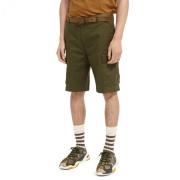 Groene Katoenmix Cargo Shorts Scotch & Soda , Green , Heren