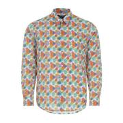 Geborduurd katoenen shirt Vilebrequin , Multicolor , Heren