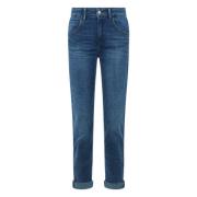 260093 Like 10 Dames Jeans Blauw Drykorn , Blue , Dames