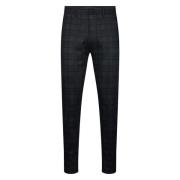 Grijze geruite broek met stretch - Moderne stijl en comfort Drykorn , ...