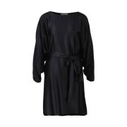 Stijlvolle Korte Jurk Drykorn , Black , Dames