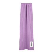 Klassieke Cronica Gebreide Sjaal Drykorn , Purple , Dames