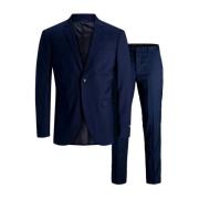 Single Breasted Suits Jack & Jones , Blue , Heren