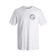 Stijlvol T-Shirt Jack & Jones , White , Heren