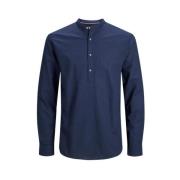 Stijlvol Overhemd Jack & Jones , Blue , Heren