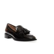 Zwarte Kwast Loafer - Maat 35 Stuart Weitzman , Black , Dames