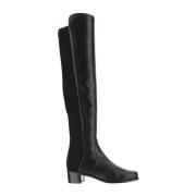 Zwarte Hoge Laarzen Stuart Weitzman , Black , Dames