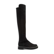 5050 Pearl Lift Laars Stuart Weitzman , Black , Dames