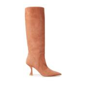 Xcurve 85 Slouch Laarzen Stuart Weitzman , Brown , Dames