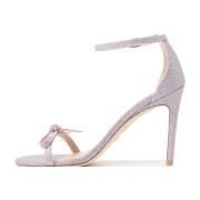 Kristalboog Sandaal Stuart Weitzman , Beige , Dames