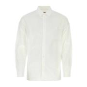 Tijdloze witte poplin overhemd Jil Sander , White , Heren