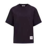T-Shirt, Klassieke Stijl Jil Sander , Purple , Dames