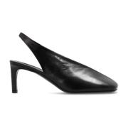 Leren pumps Jil Sander , Black , Dames