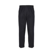 Blauwe Katoenen Elastan Broek Jil Sander , Blue , Heren