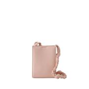 Tangle Sm Gewatteerde Crossbody - Leer - Sepia Rose Jil Sander , Pink ...