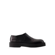 Zwarte Leren Instaplaarzen Jil Sander , Black , Heren